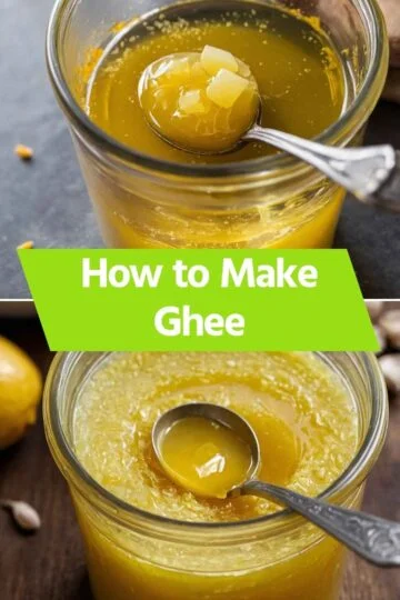 How to Make Ghee
