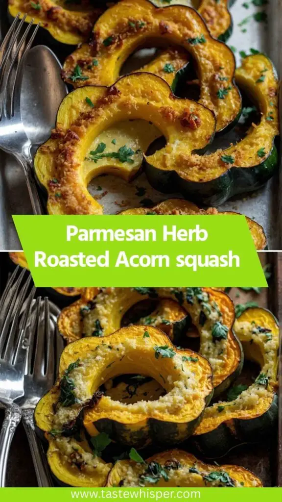 Parmesan Herb Roasted Acorn Squash Recipe Parmesan Herb Roasted Acorn Squash Recipe