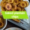 Baked Plantain Chips