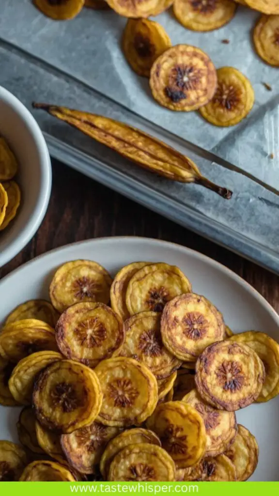 How to make Baked Plantain Chips
