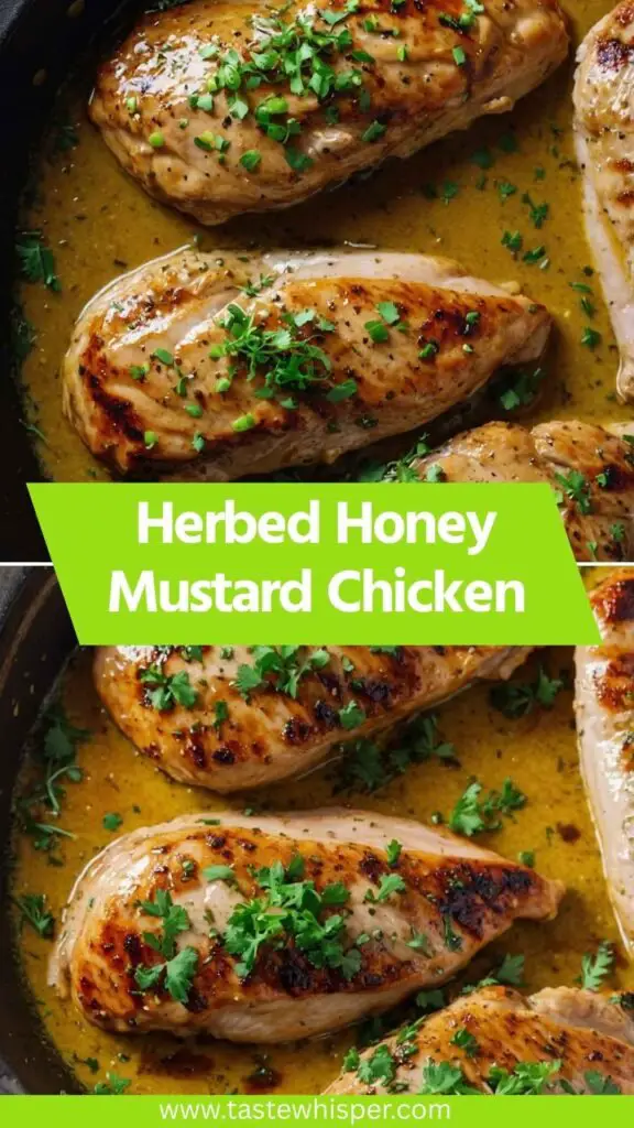 Herbed Honey Mustard Chicken Herbed Honey Mustard Chicken