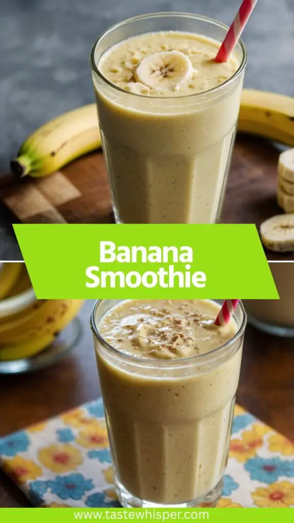Banana Smoothie Banana Smoothie