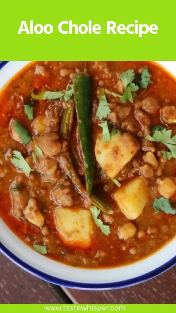 Aloo Chole Recipe