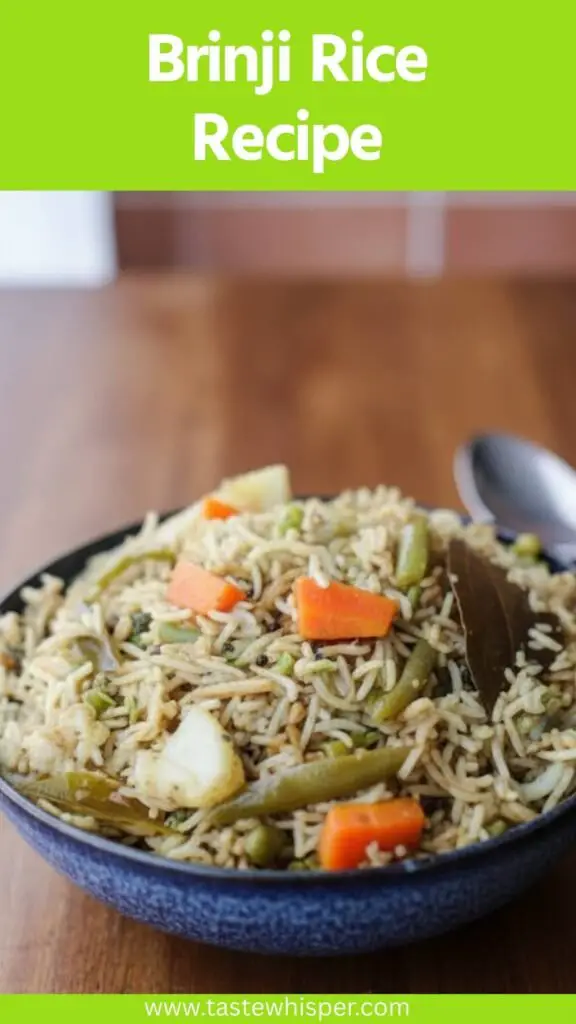 Brinji Rice Recipe 