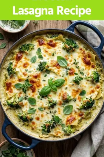 Broccoli Lasagna Recipe