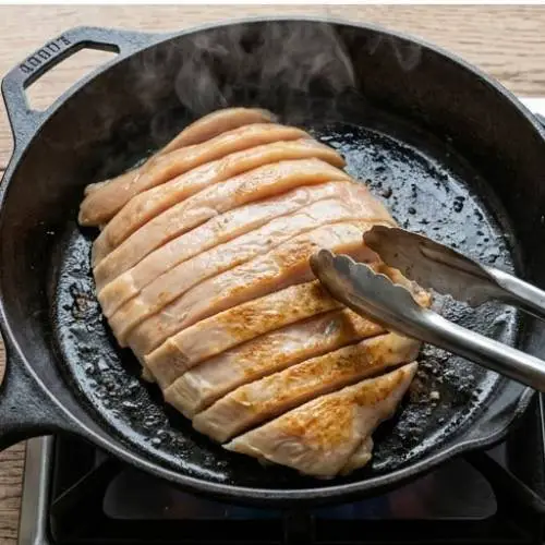 Step 2: Cook the chicken