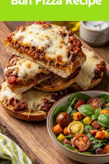 Bun Pizza Recipe