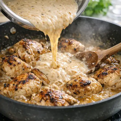 Step 6: Add the Reserved Marinade and Simmer